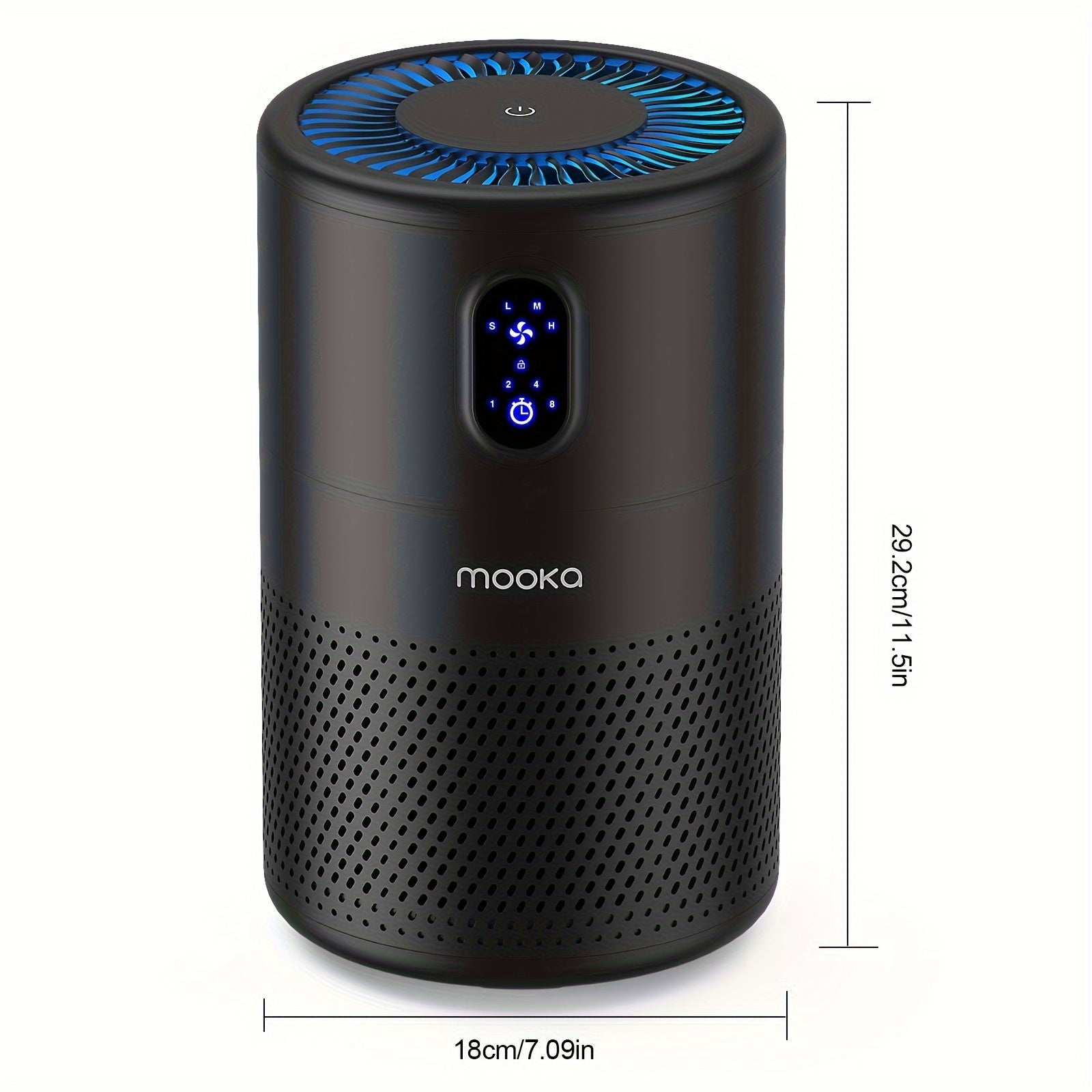 Air Purifiers Black and white