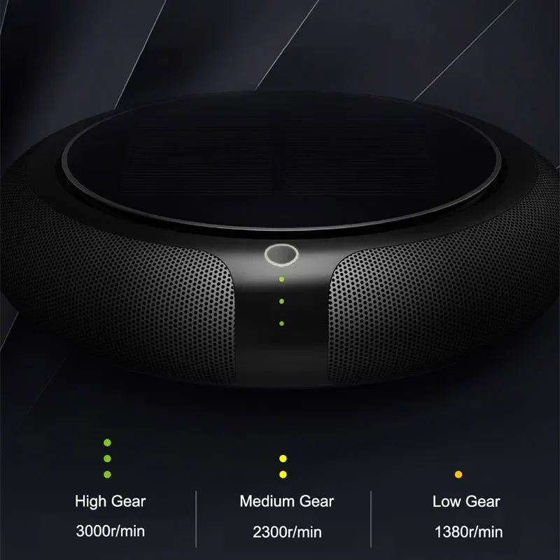 Air Purifier Solar Charging For Car