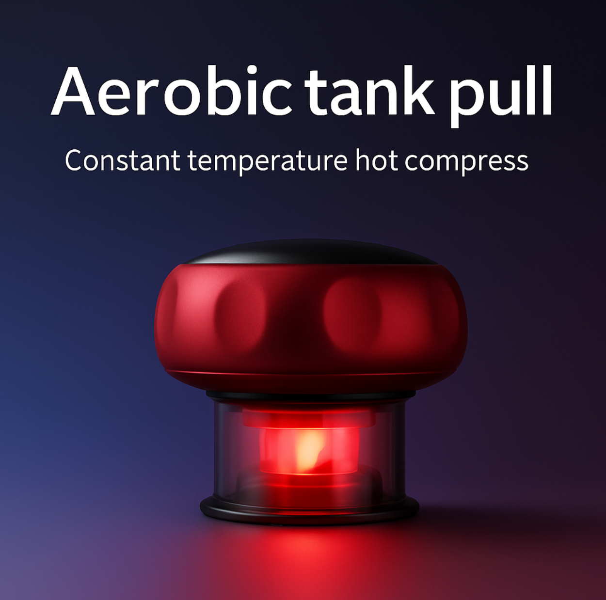 Red Electric Cupping Device