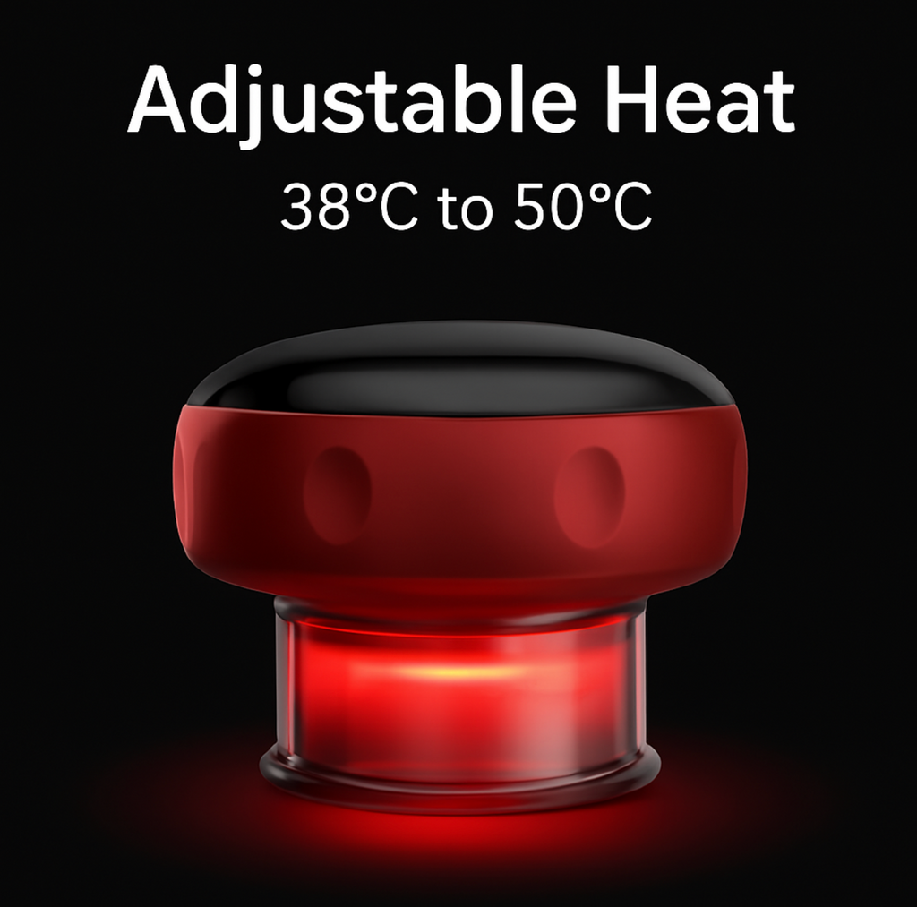 Red Electric Cupping Device